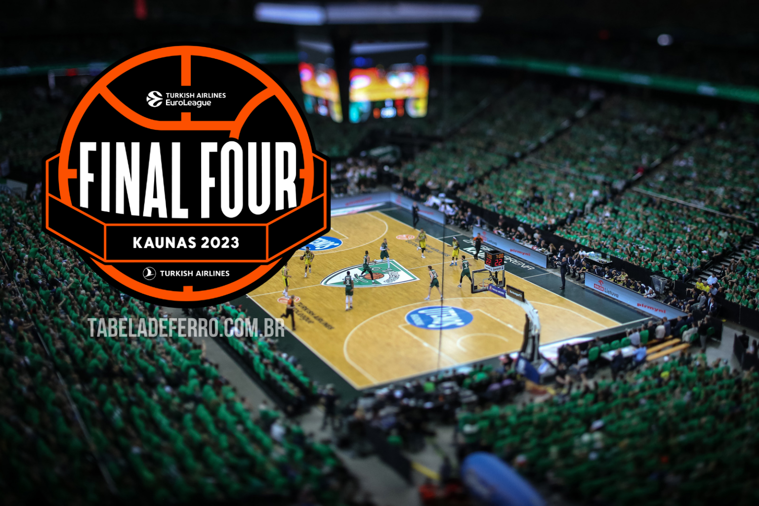 Kaunas, na Lituânia, é escolhida como sede do Final Four da Euroliga de